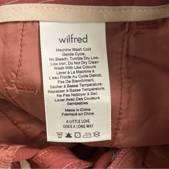 Wilfred | Jallade Tie-Front Pant (Missing Tie)  Size 4 - Picture 8 of 9